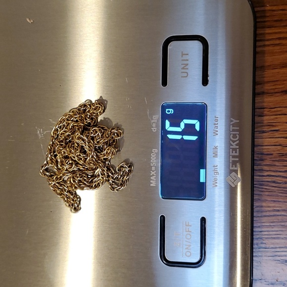 AJC Co. Vintage 12K Gold-Filled Rope Necklace - Picture 7 of 8